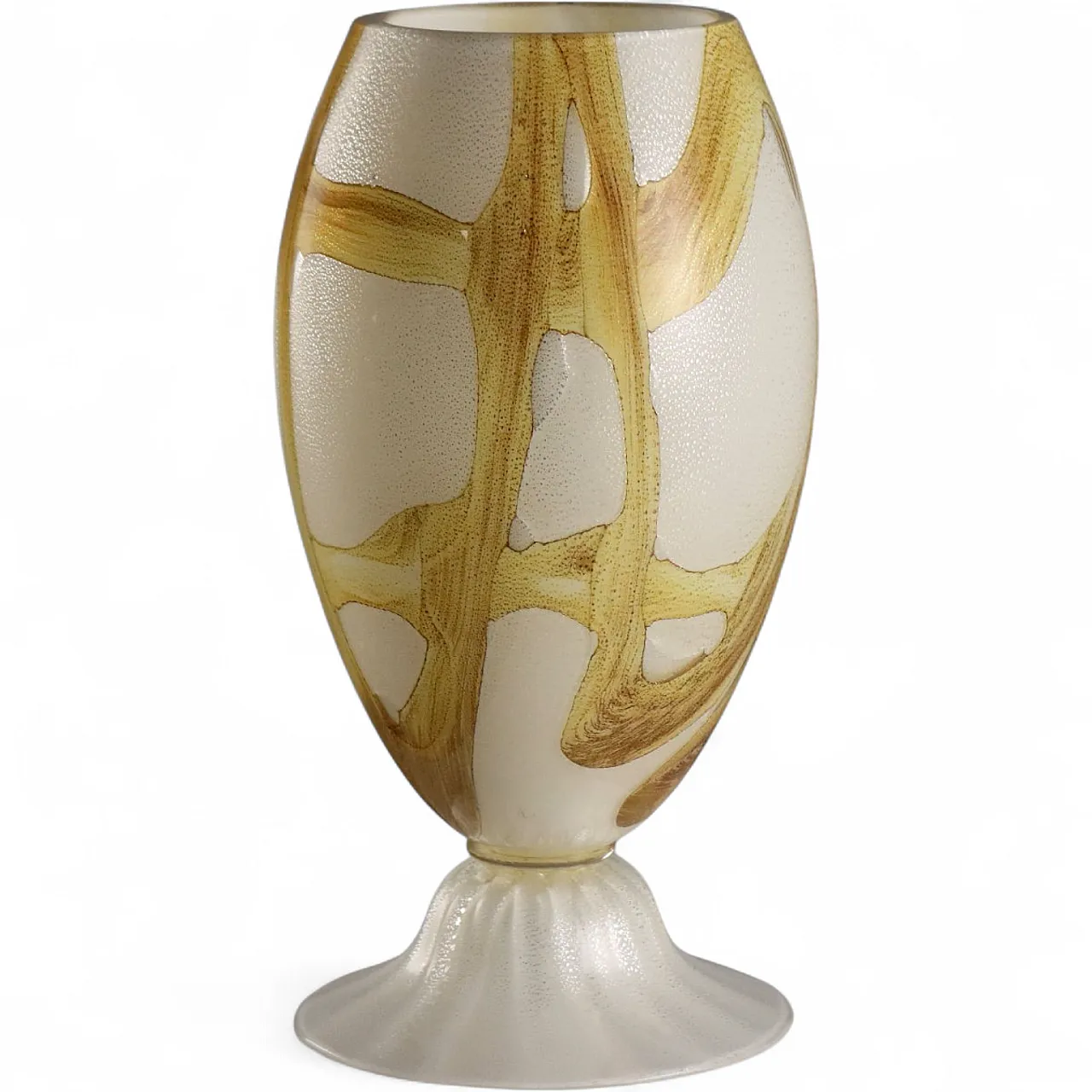 Vaso in vetro di Murano, metà '900 9