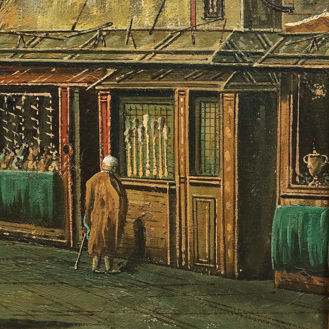 Campo San Salvador in Venice, oil on canvas, 18th century 10