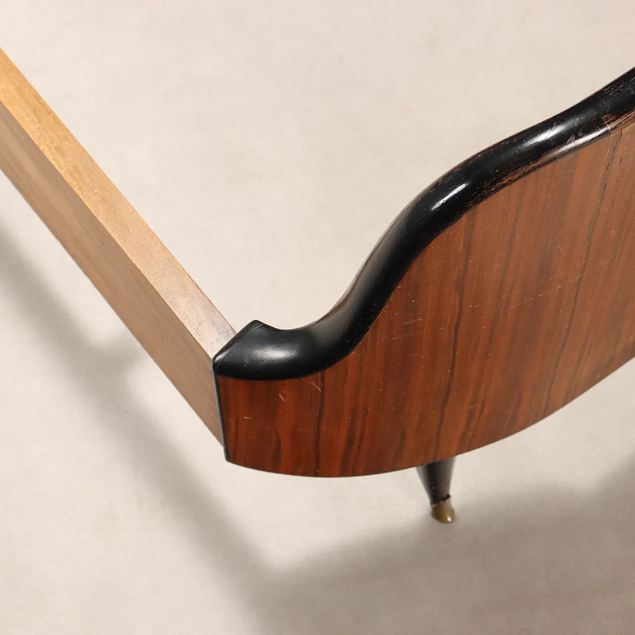 Bed with bedside tables, mid-20th century 10