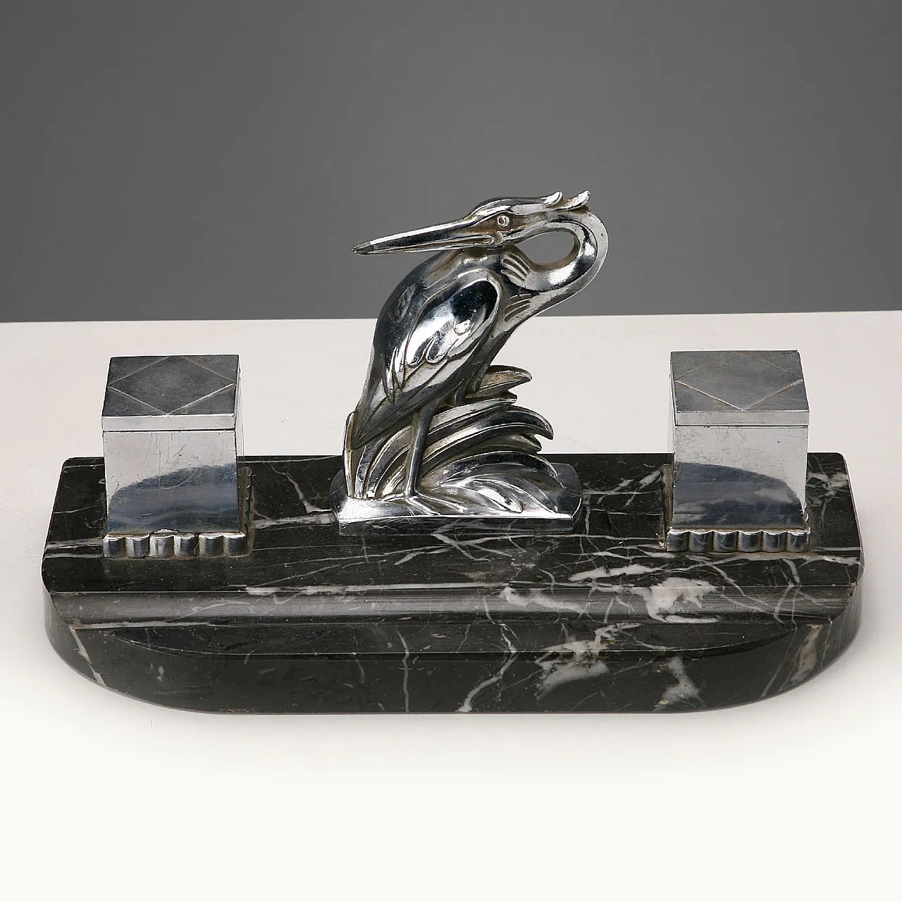 Art Deco inkwell, 20th century 7