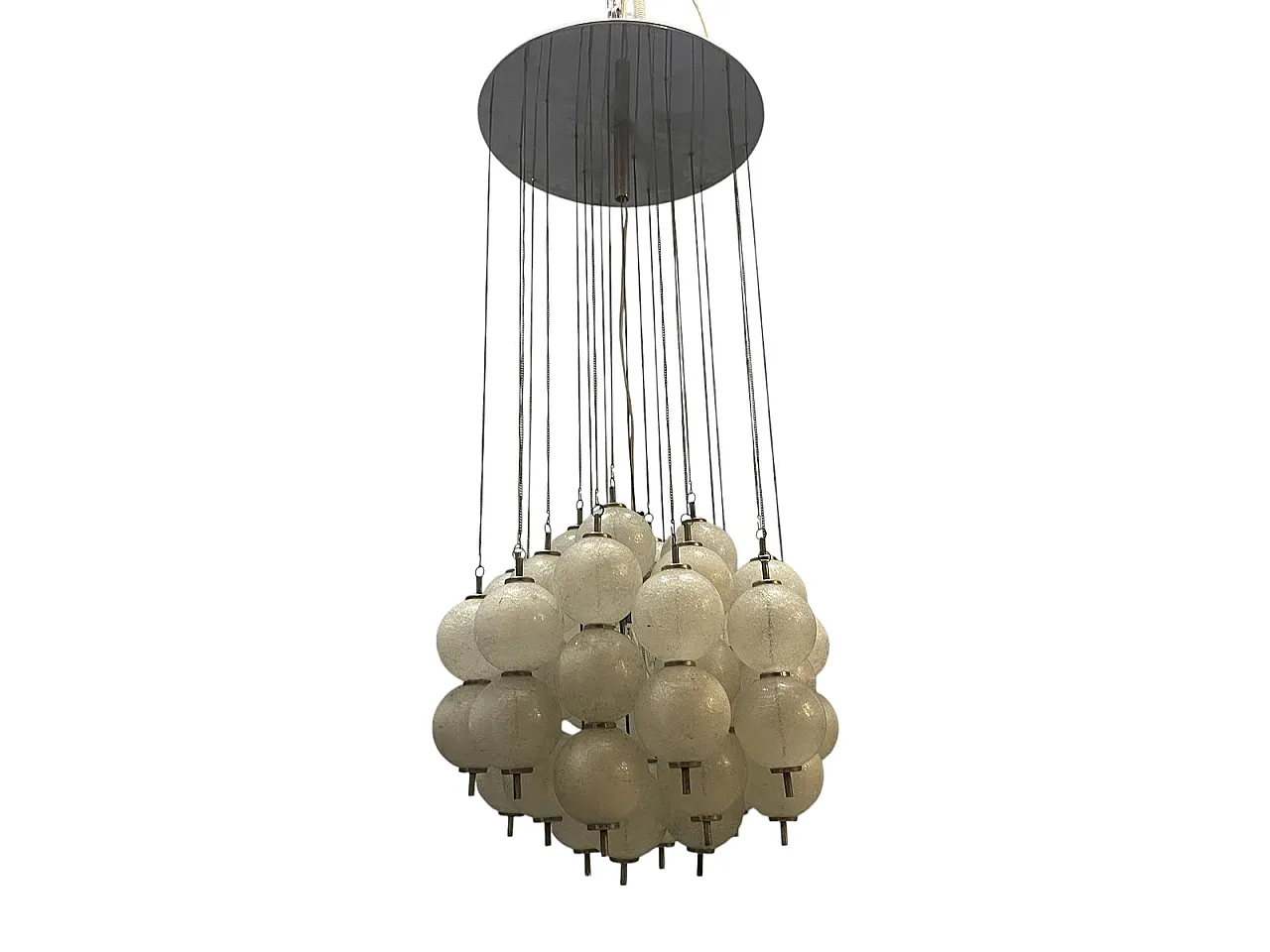 Lampadario Sterrenbeeld in vetro di Murano di RAAK, anni '70 1
