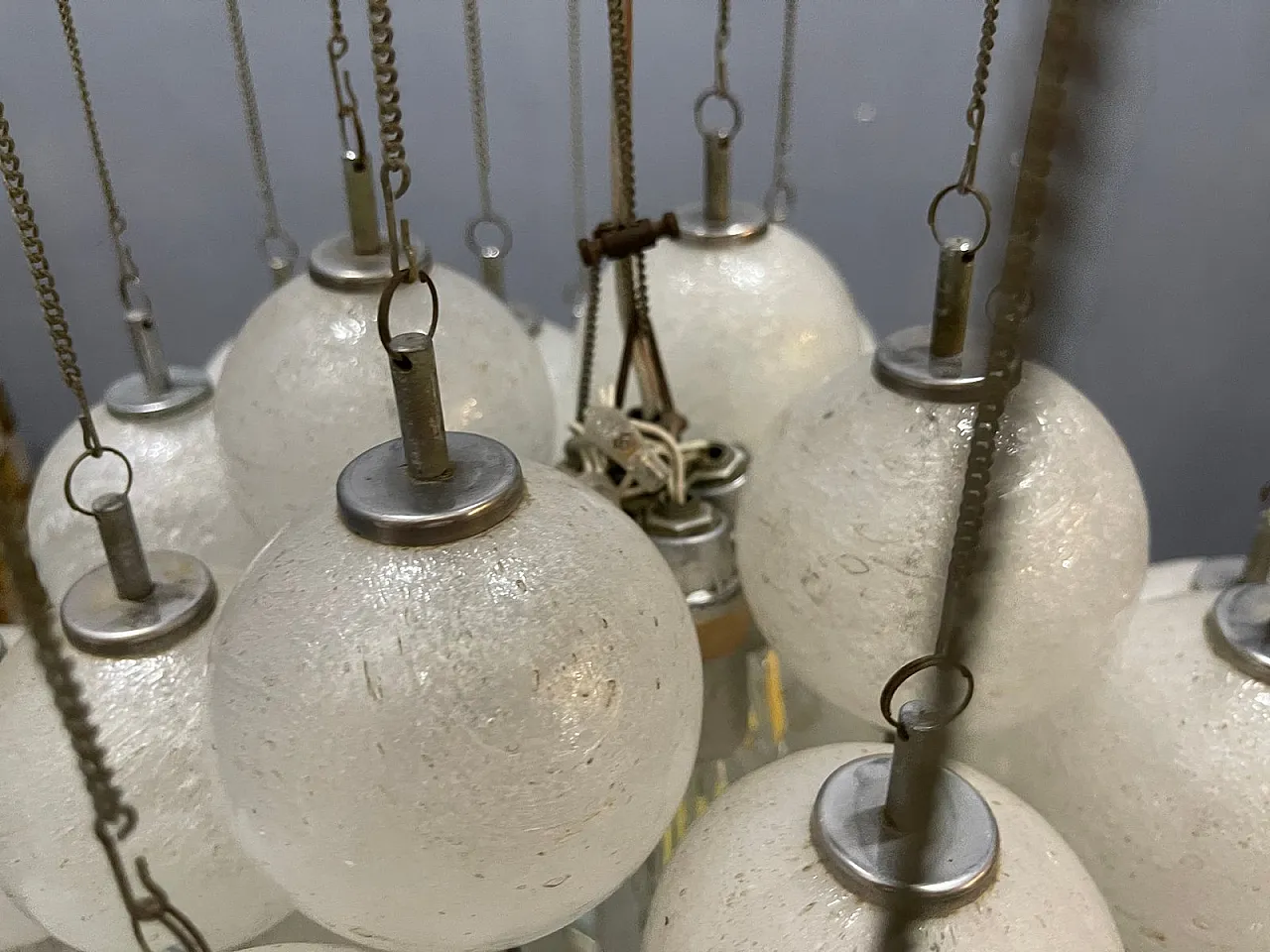 Lampadario Sterrenbeeld in vetro di Murano di RAAK, anni '70 4