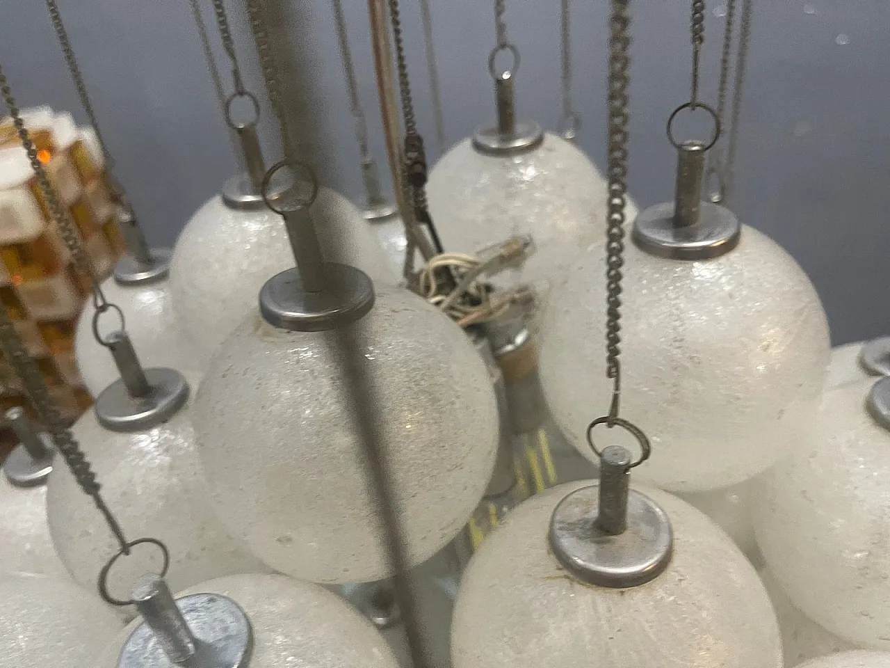 Lampadario Sterrenbeeld in vetro di Murano di RAAK, anni '70 11