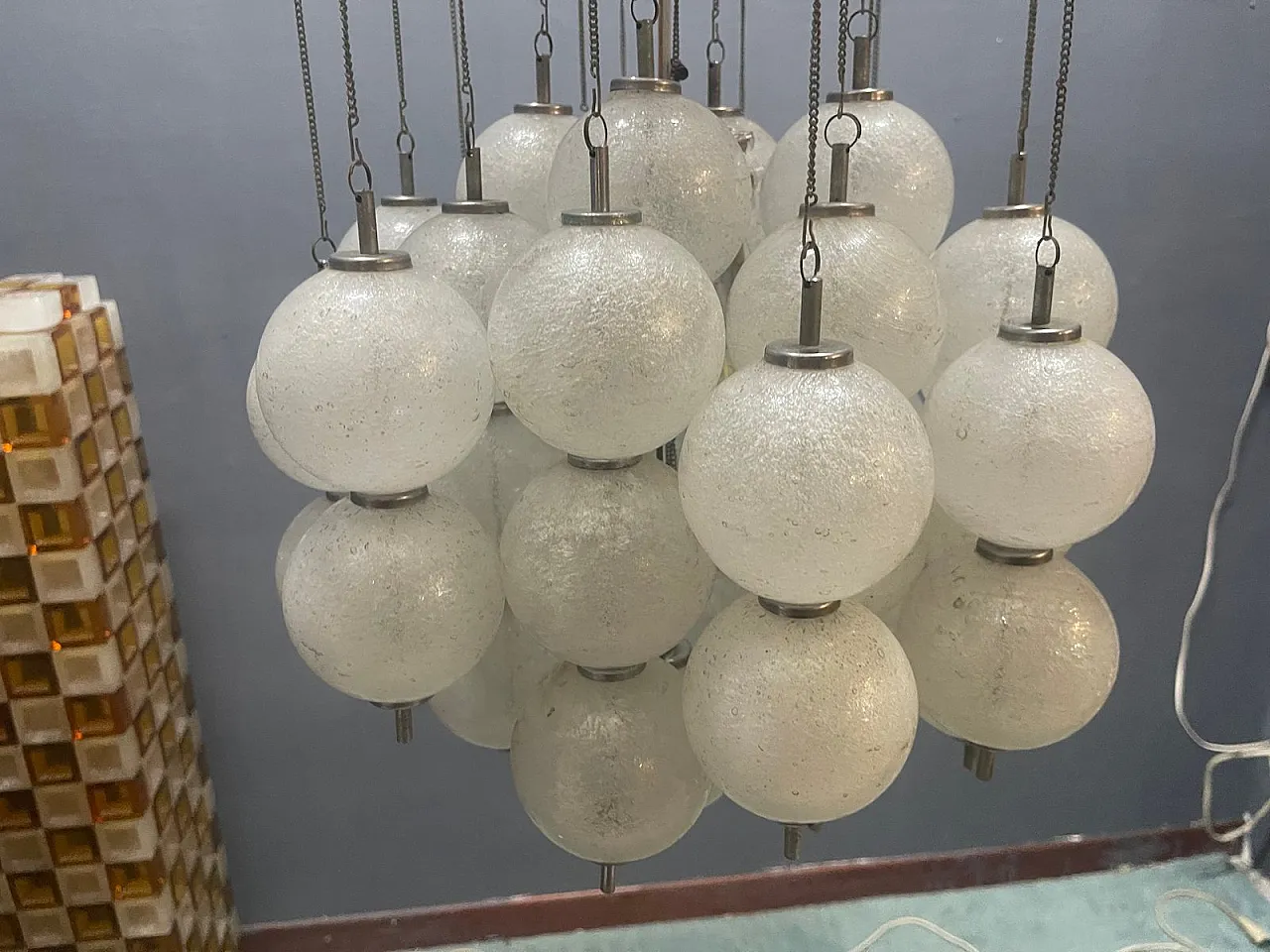 Lampadario Sterrenbeeld in vetro di Murano di RAAK, anni '70 14