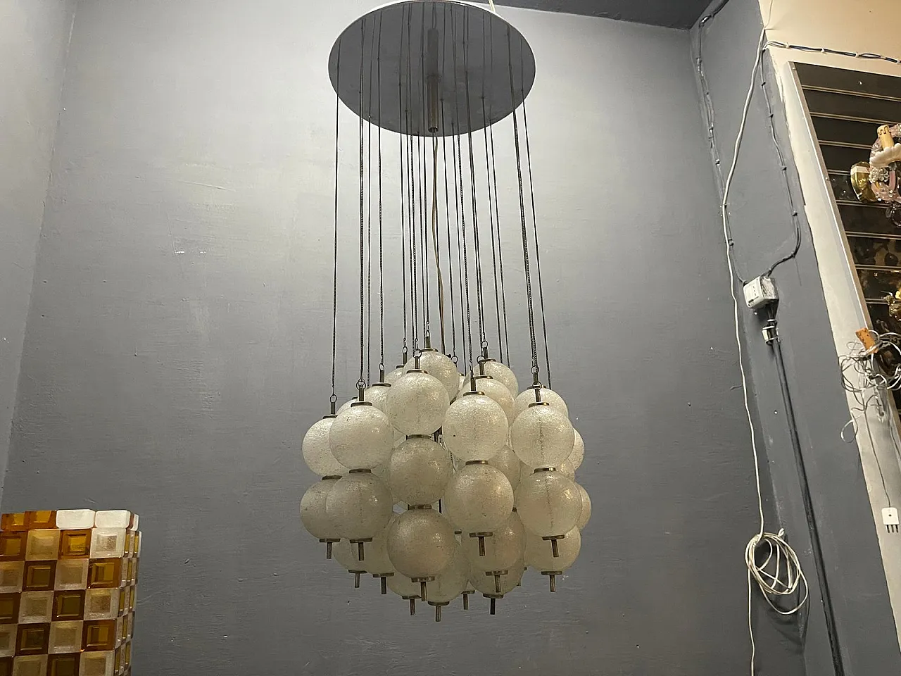 Lampadario Sterrenbeeld in vetro di Murano di RAAK, anni '70 15