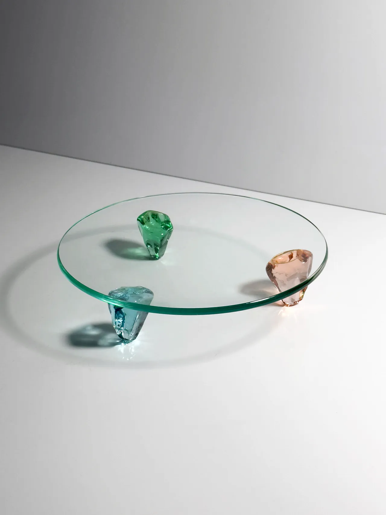 Postmodern Murano serving plate, 1990s 1