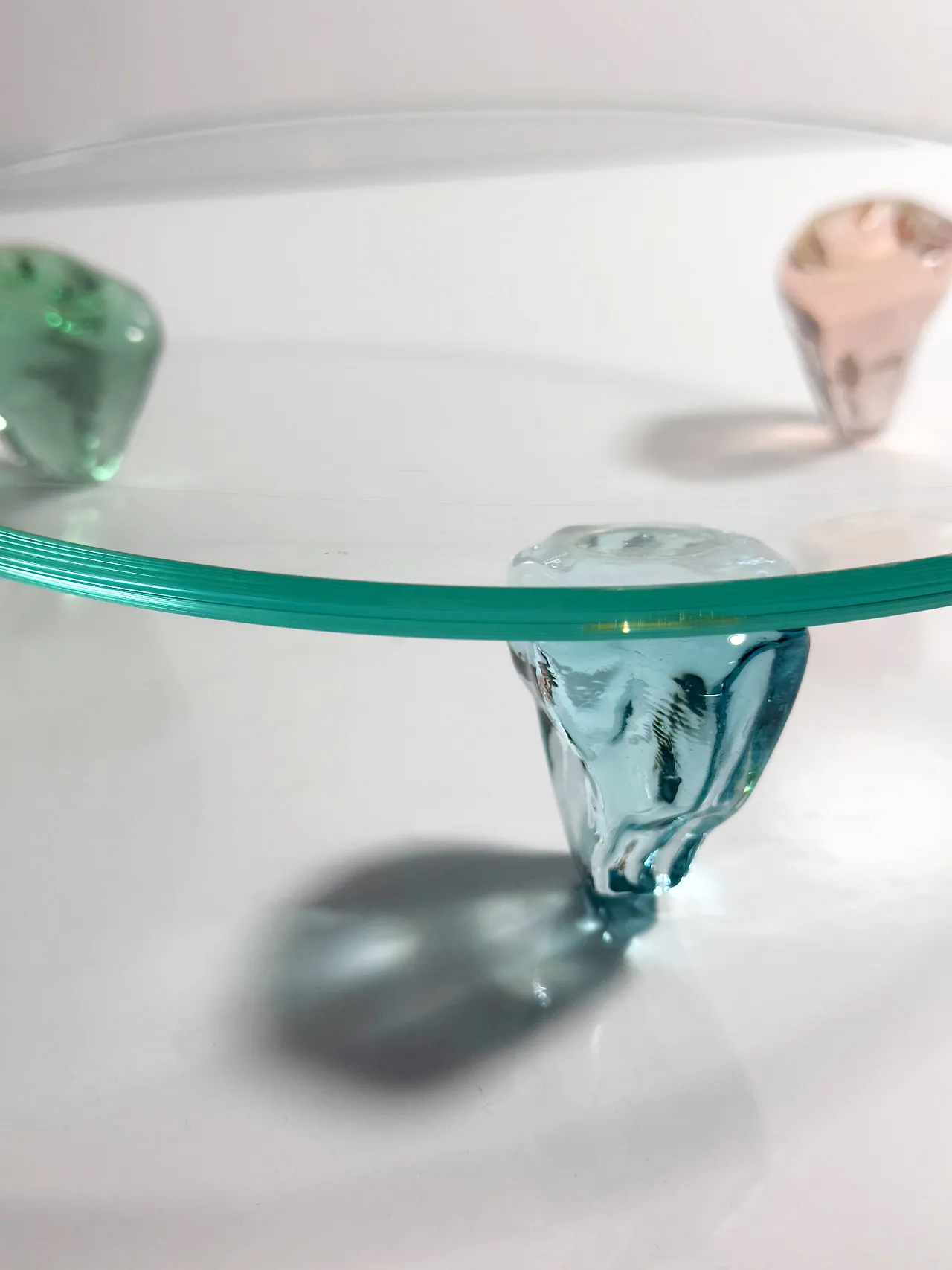 Postmodern Murano serving plate, 1990s 4