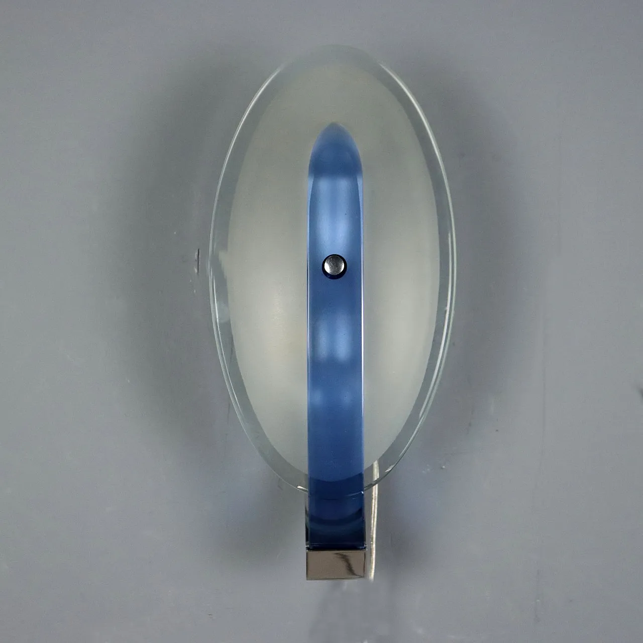 Wall light in glass and metal, 1960s 4