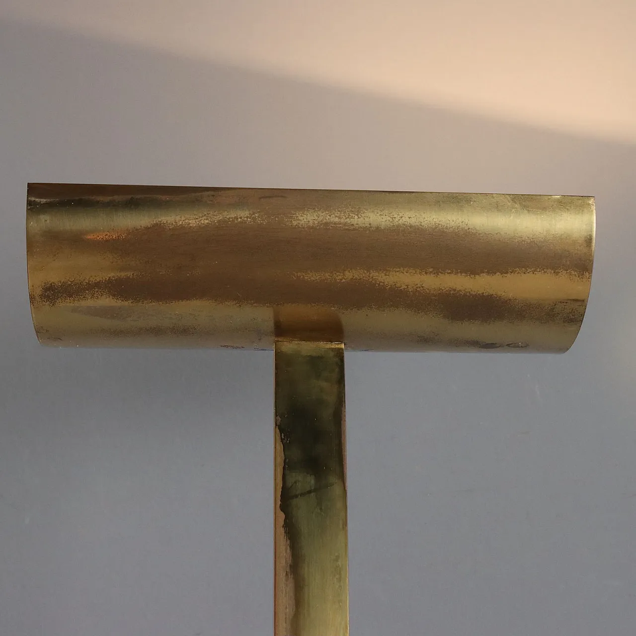 Lampada in ottone, anni '80 4