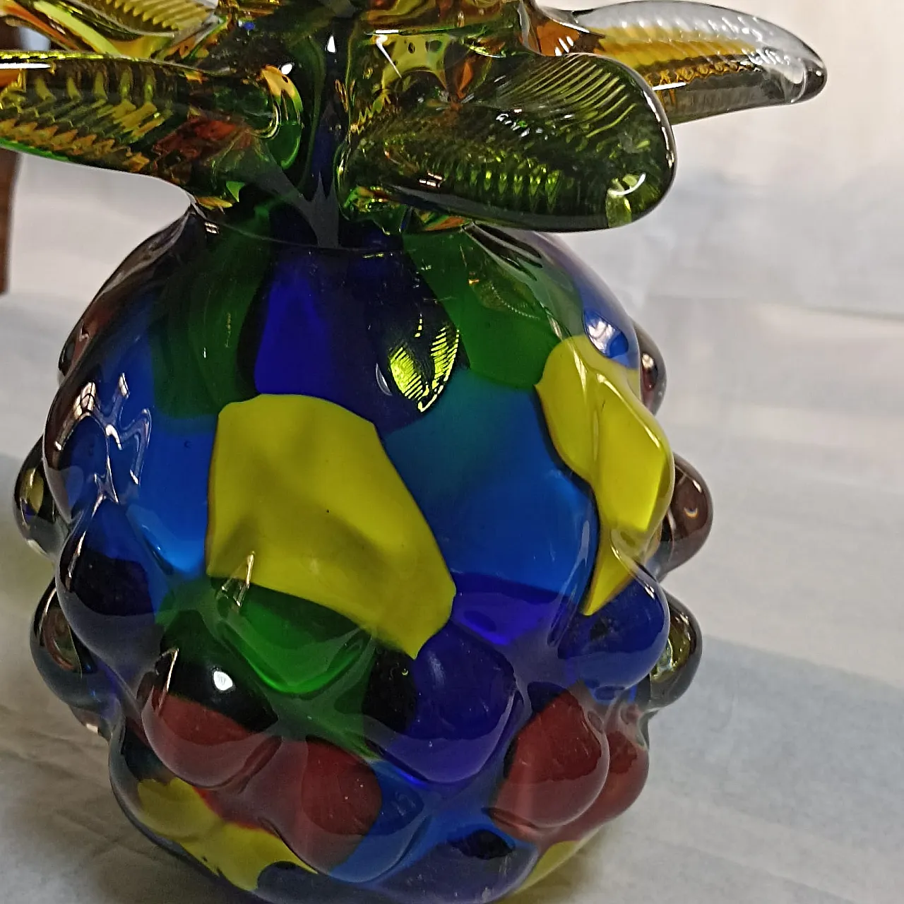 Ananas in cristallo di Murano firmato Maestri vetrai Veneti 8