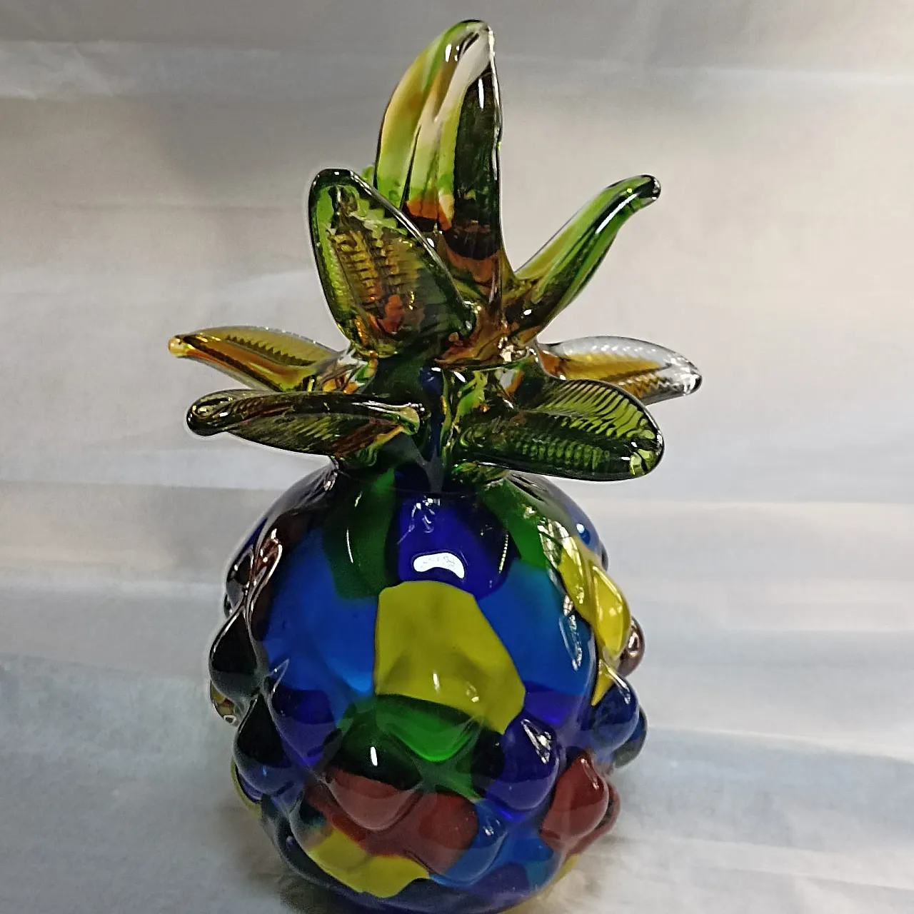 Ananas in cristallo di Murano firmato Maestri vetrai Veneti 16