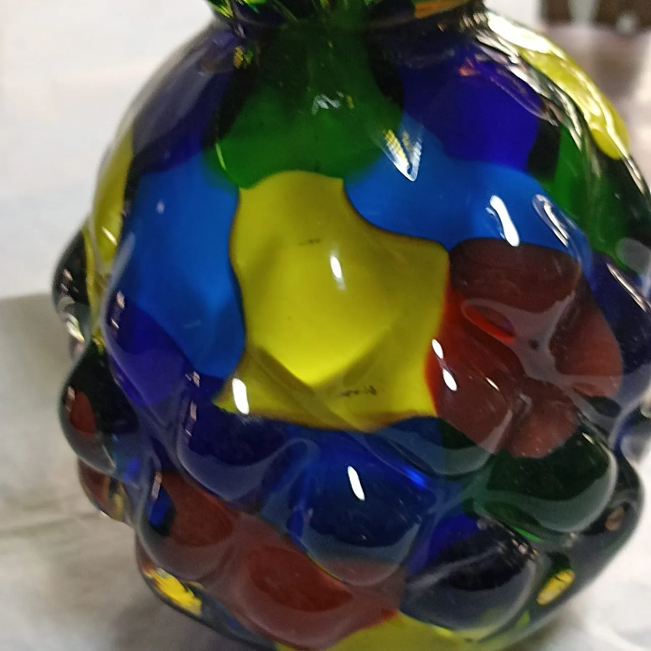 Ananas in cristallo di Murano firmato Maestri vetrai Veneti 22