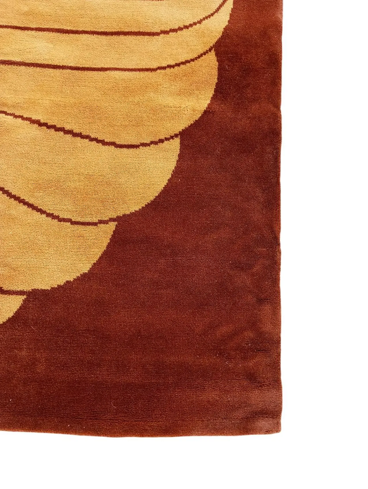 Tappeto europeo ispirato alla op-art, Belgio anni ‘70 11
