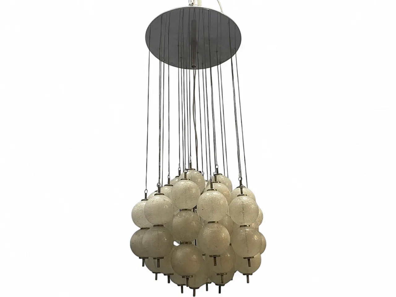 Lampadario Sterrenbeeld in vetro di Murano di RAAK, anni '70 16