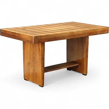 Table in walnut, 1940s