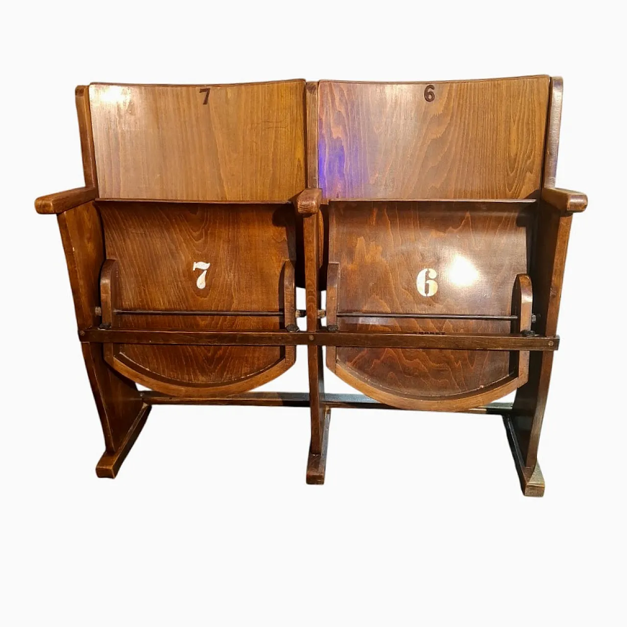 Thonet cinema chairs, 60s 1
