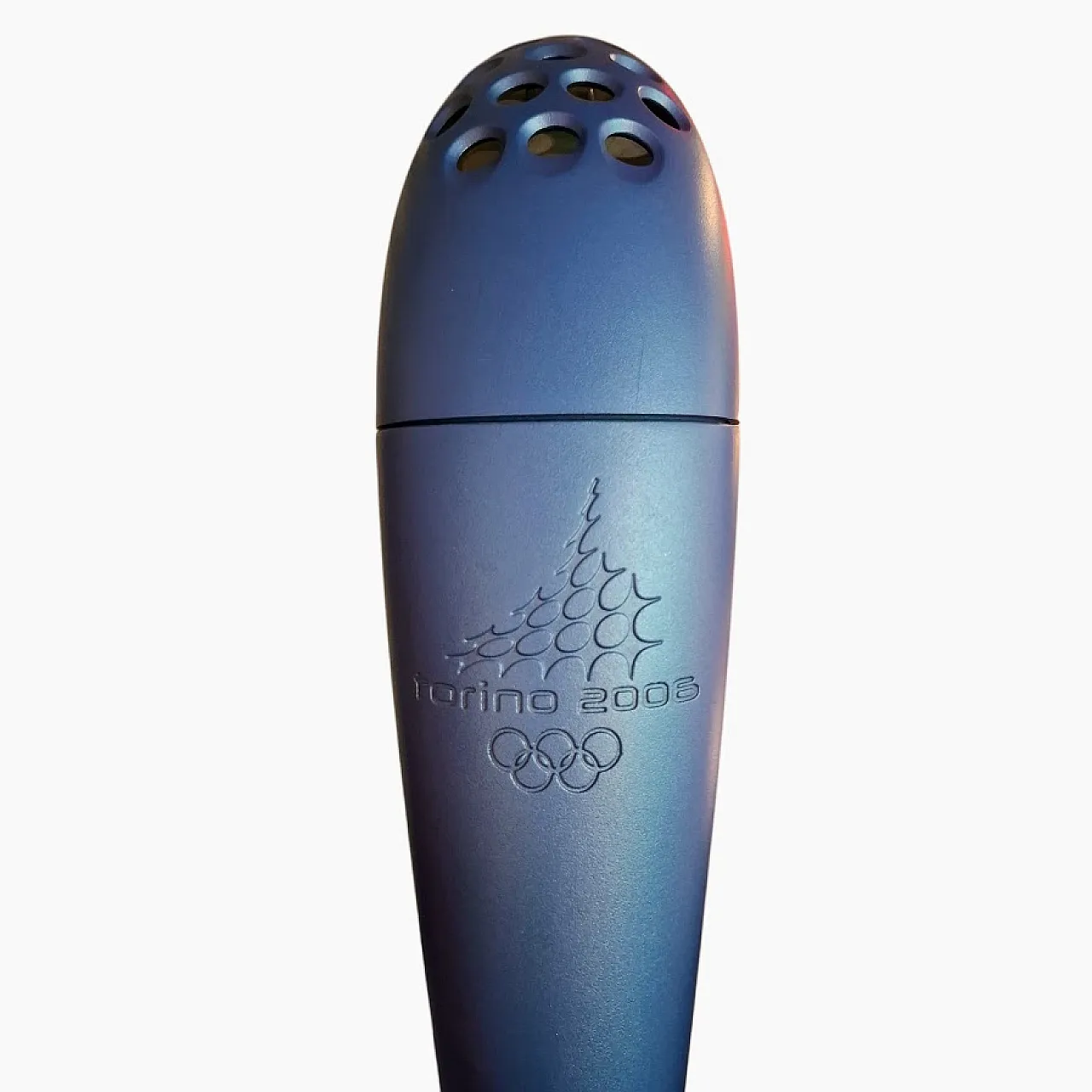 Turin Olympics flame signed by Paolo Pininfarina, 2006 3