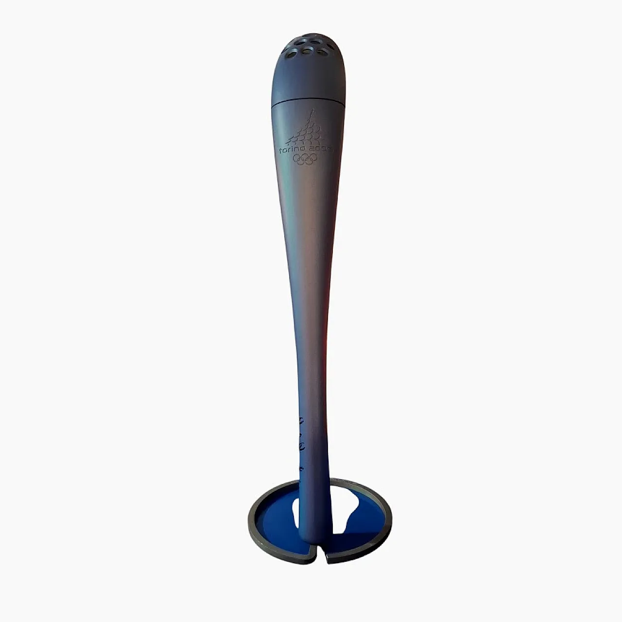 Turin Olympics flame signed by Paolo Pininfarina, 2006 4