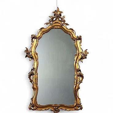 Specchiera in legno stile Barocchetto Veneto, '900