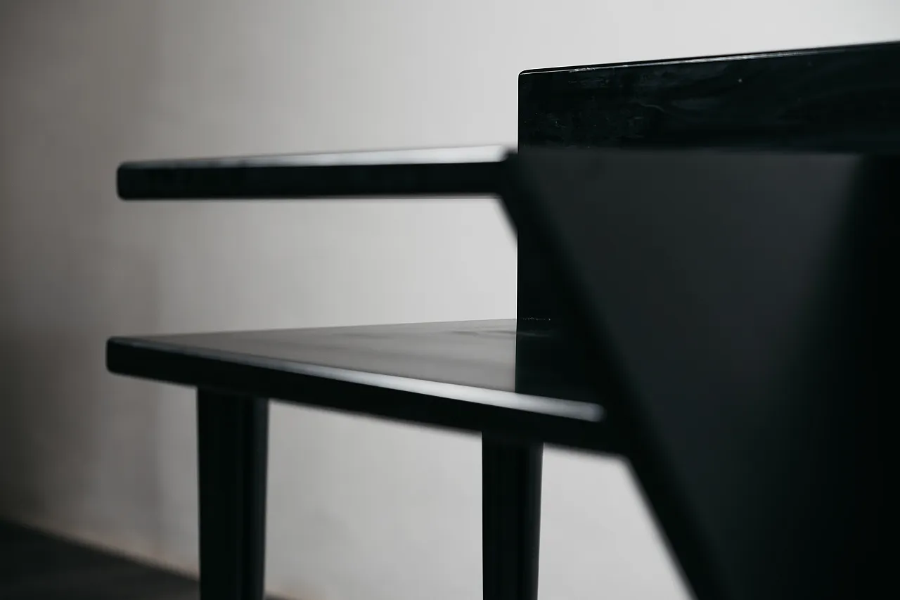 Bench with magazine table by Paolo Pallucco, 1980s 5