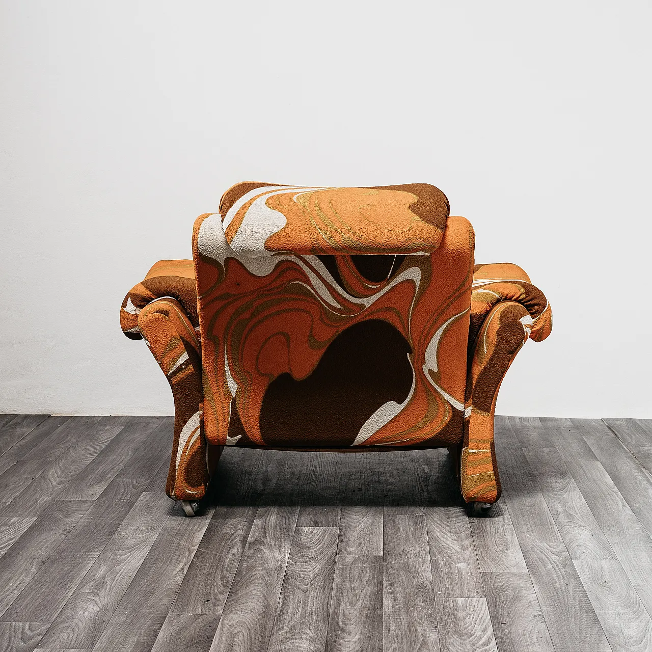 Pair of 1-Seater Ionica Armchairs by Guarnacci Padovano Vagnoni, 1970s 13