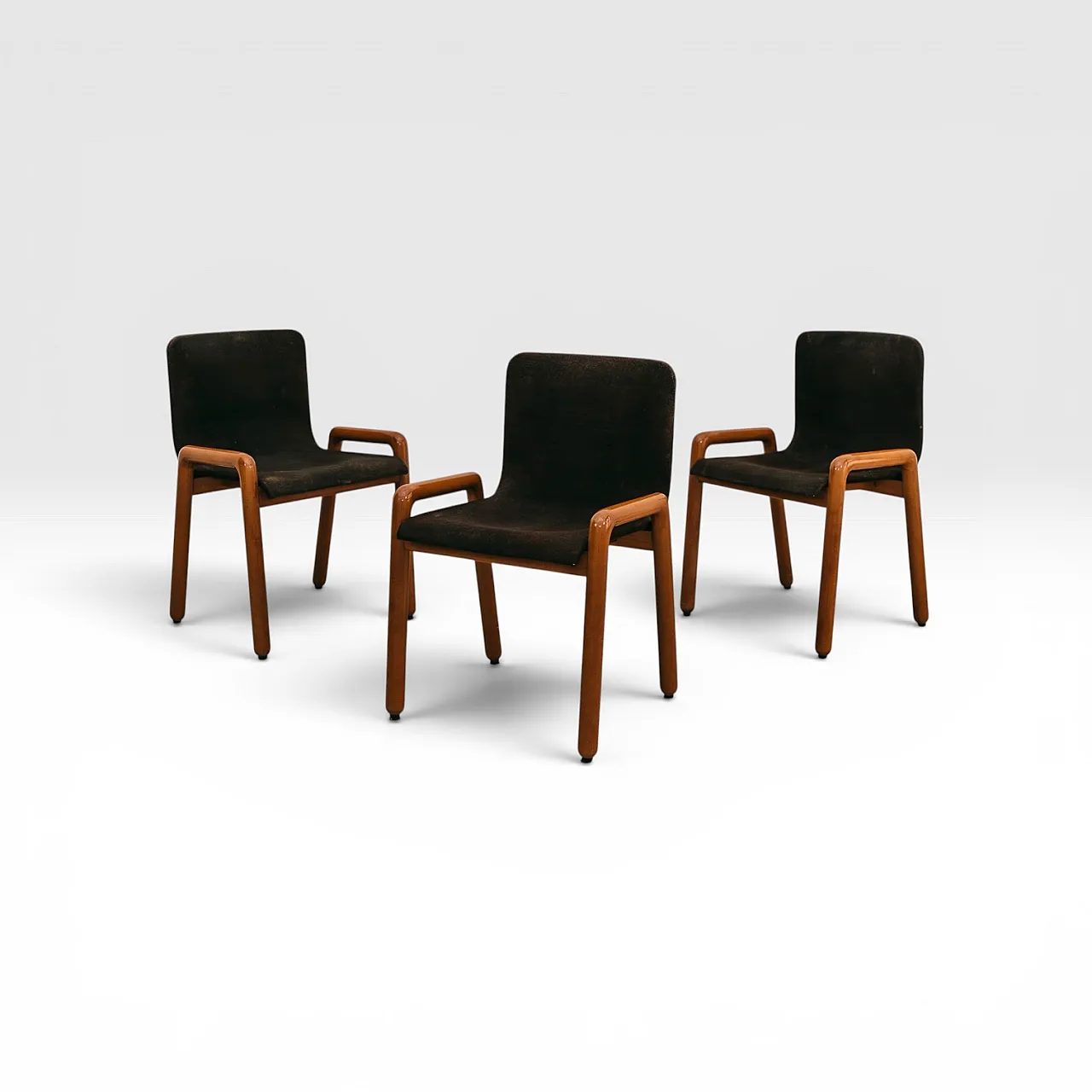 3 Dilos chairs by Guido Faleschini for I4 Mariani, 1970s 1