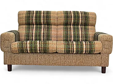 1980s, Danish 2-seater sofa by Nisbo Horsens, furniture wool.