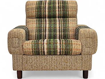 1980s, Danish club chair by Nisbo Horsens, furniture wool.