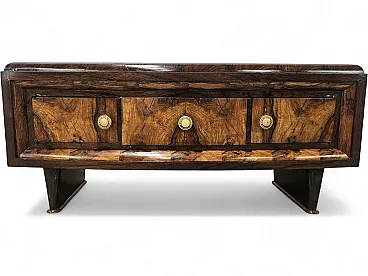 1940s Tuscan dressing table in walnut root