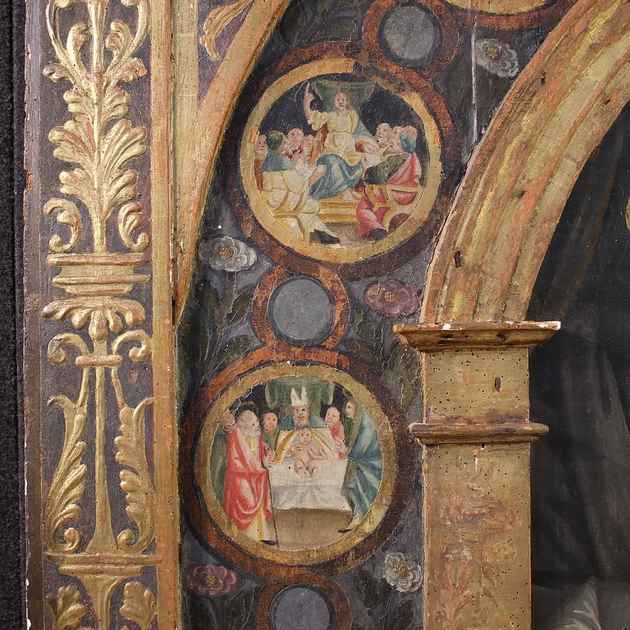 Sacred Conversation, large panel, 16th century 9