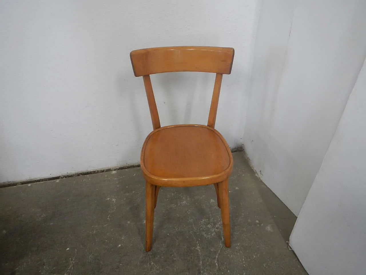 Beech bistro chair 1970 1