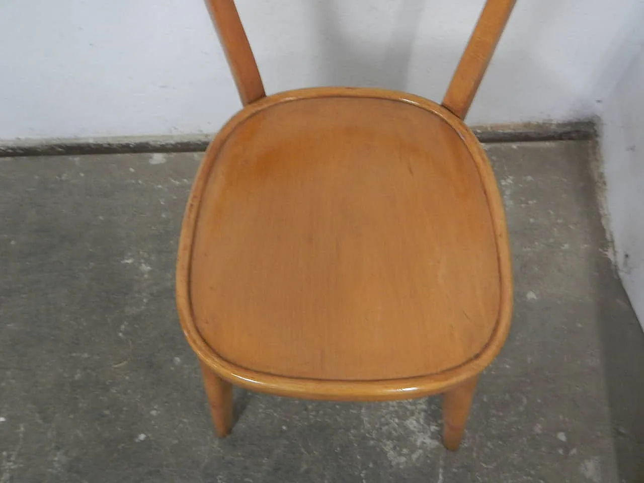 Beech bistro chair 1970 5