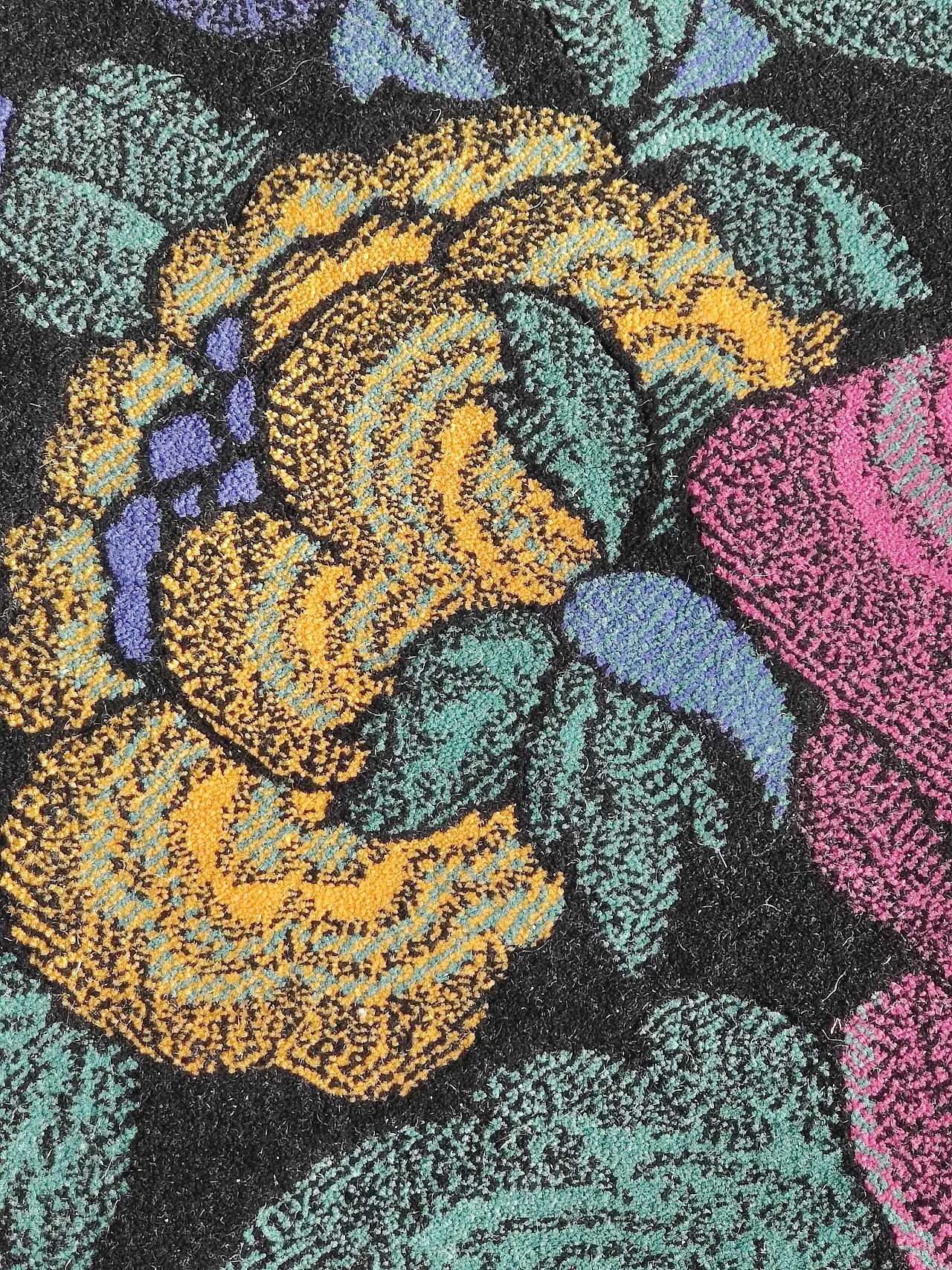 Tappeto Mandarin di Ottavio Missoni per T&J Vestor, anni '80 7