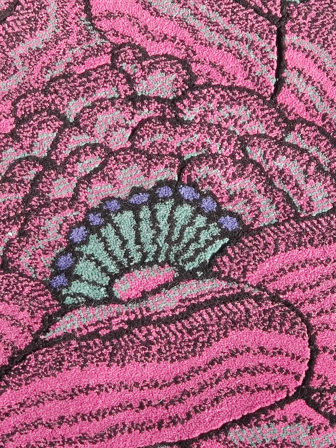 Tappeto Mandarin di Ottavio Missoni per T&J Vestor, anni '80 9