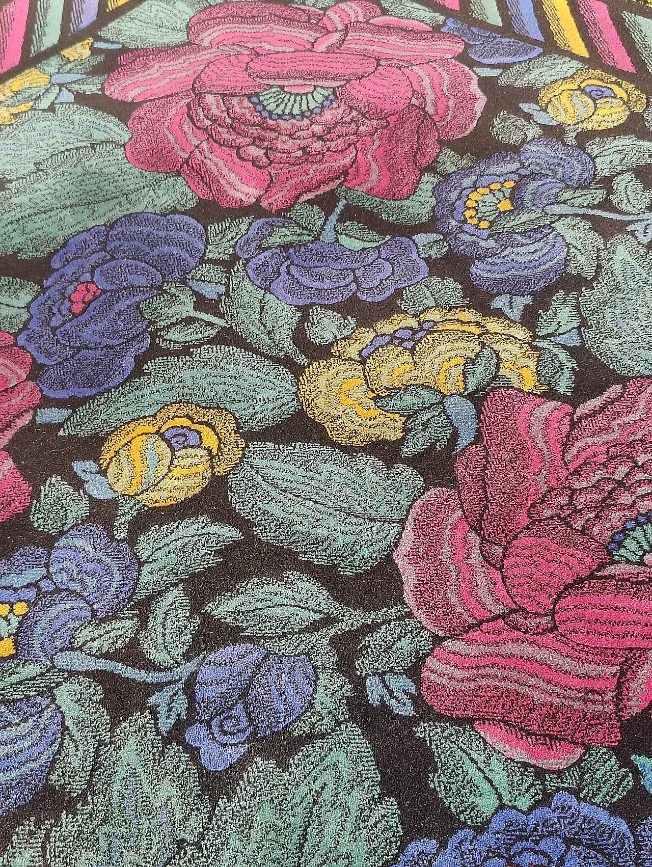 Tappeto Mandarin di Ottavio Missoni per T&J Vestor, anni '80 10