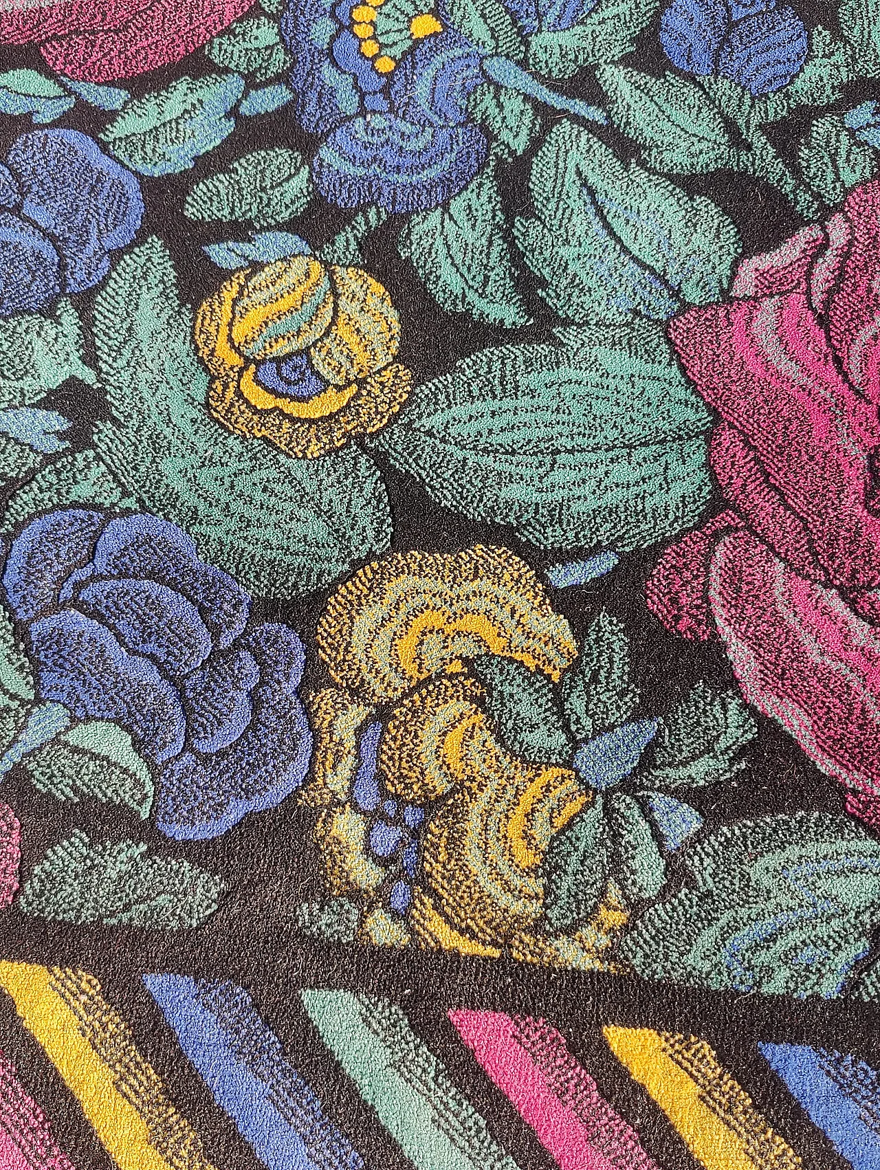 Tappeto Mandarin di Ottavio Missoni per T&J Vestor, anni '80 11