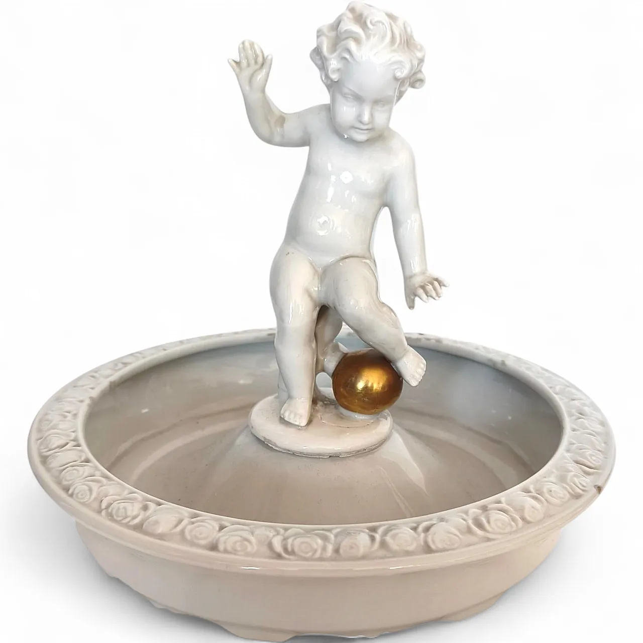 Ciotolina in porcellana di Karl Tutter per Schaubach Kunst, anni '30 15