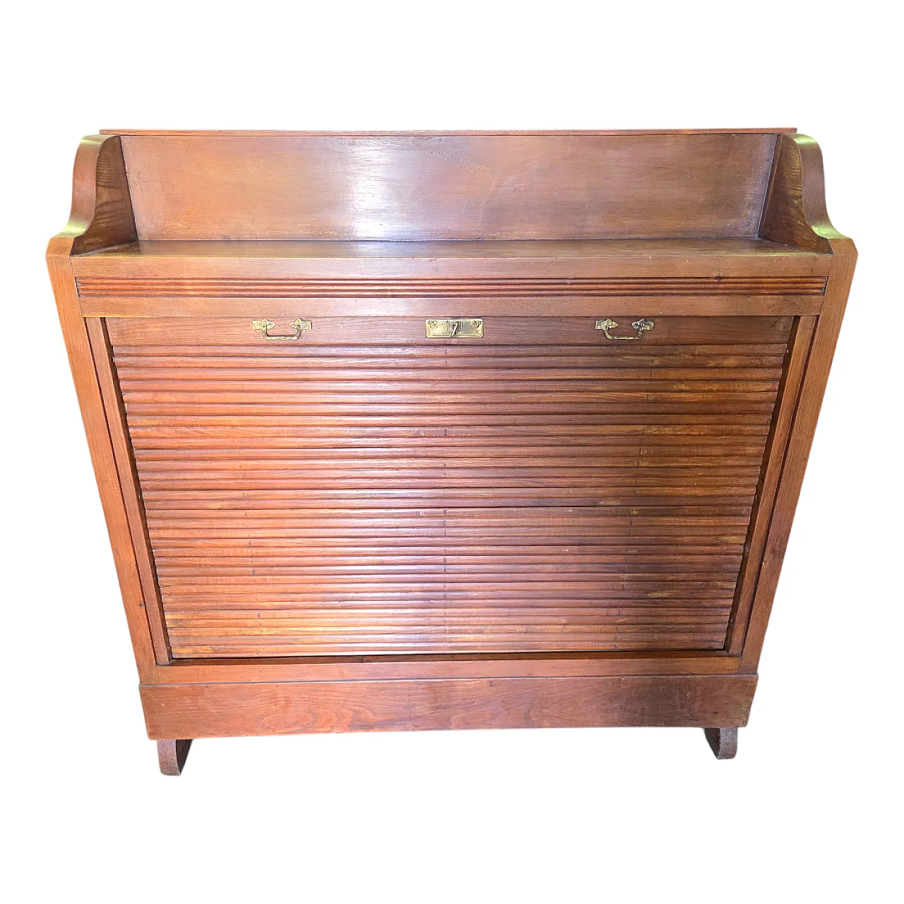 Rolling shutter archive cabinet, early 20th century 1