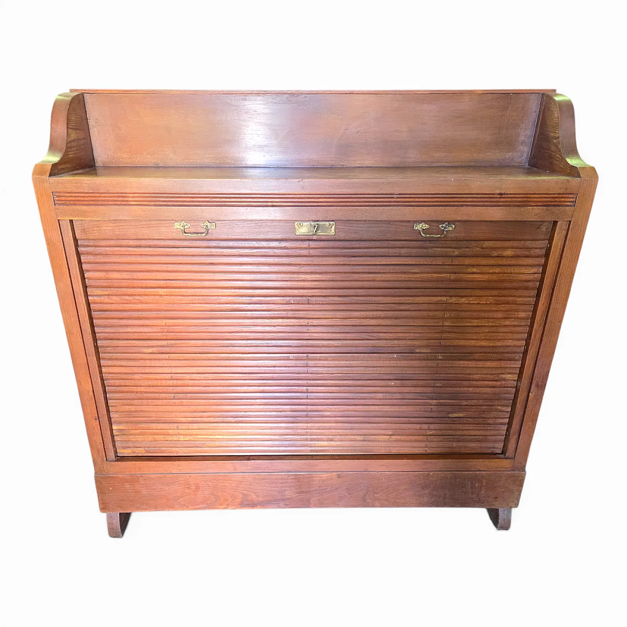 Rolling shutter archive cabinet, early 20th century 2