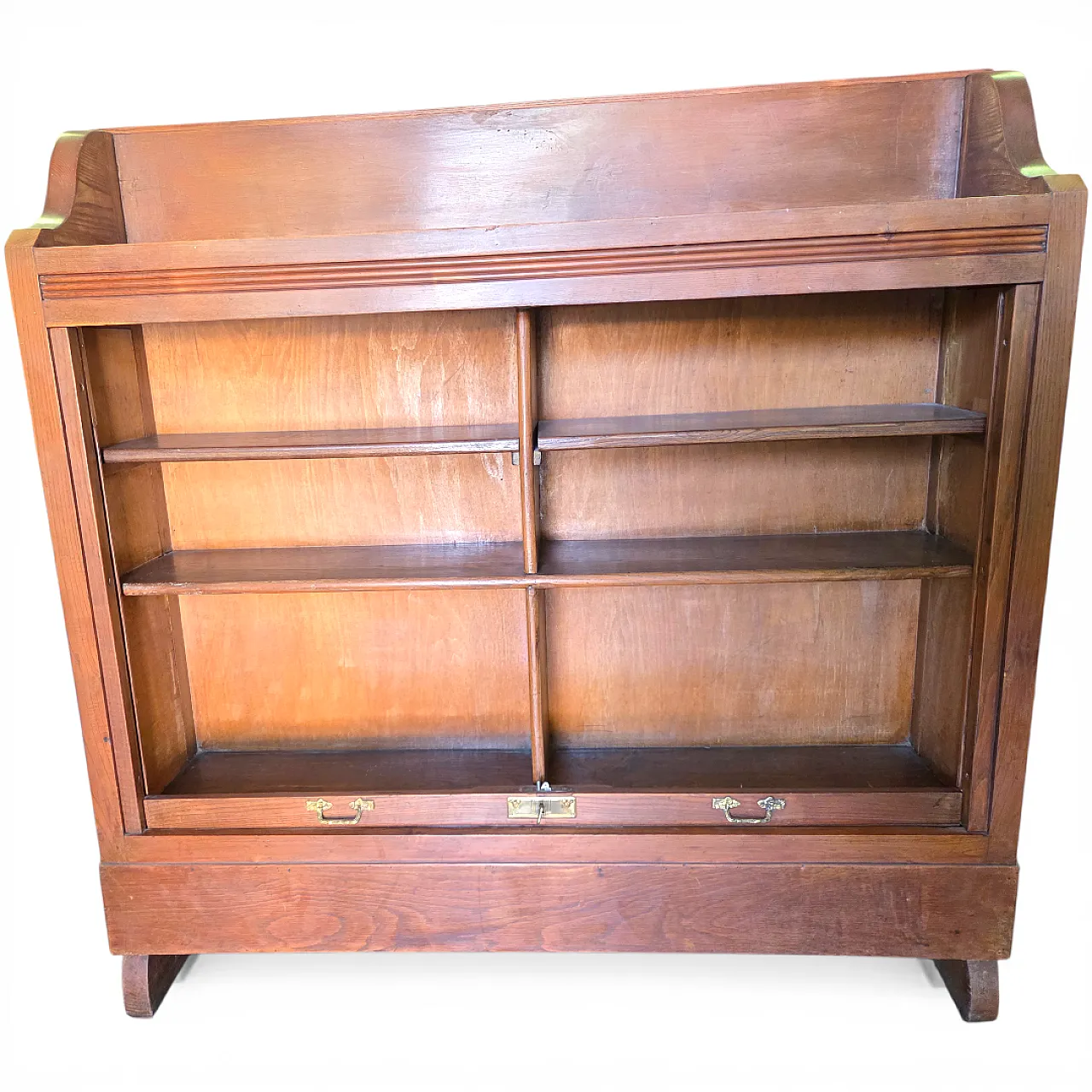 Rolling shutter archive cabinet, early 20th century 9