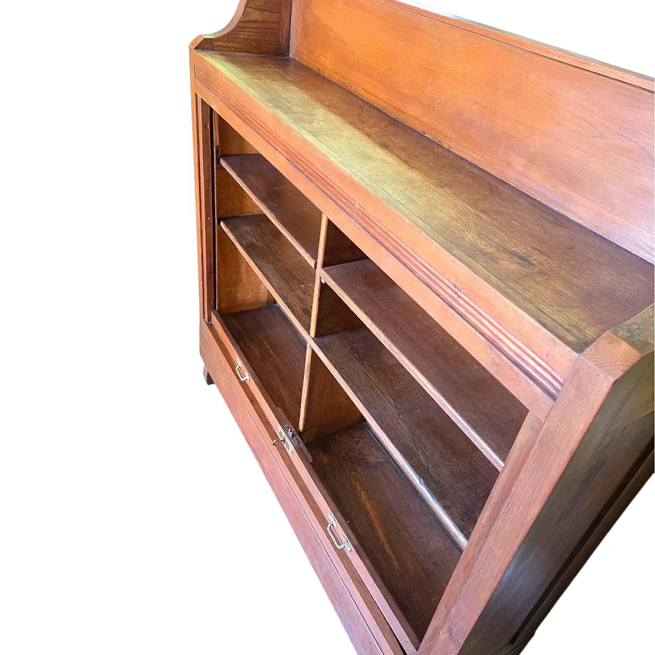 Rolling shutter archive cabinet, early 20th century 11