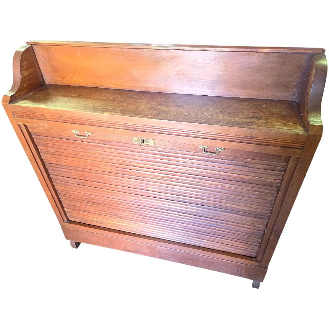 Rolling shutter archive cabinet, early 20th century 13