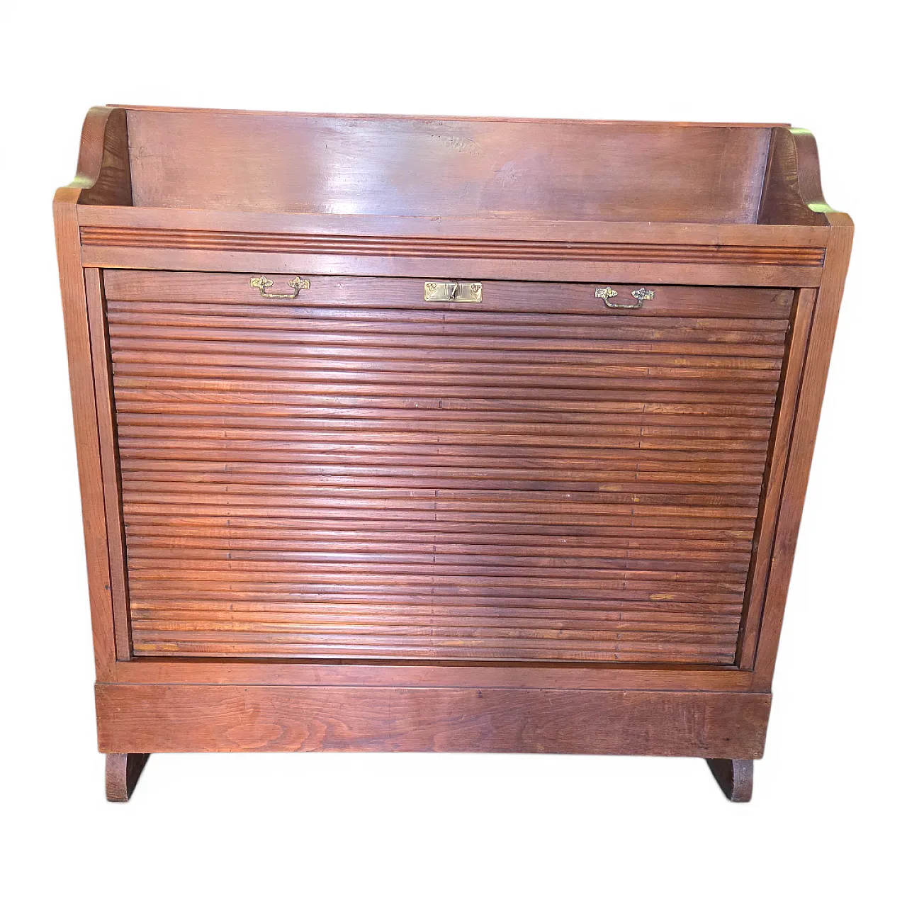 Rolling shutter archive cabinet, early 20th century 16