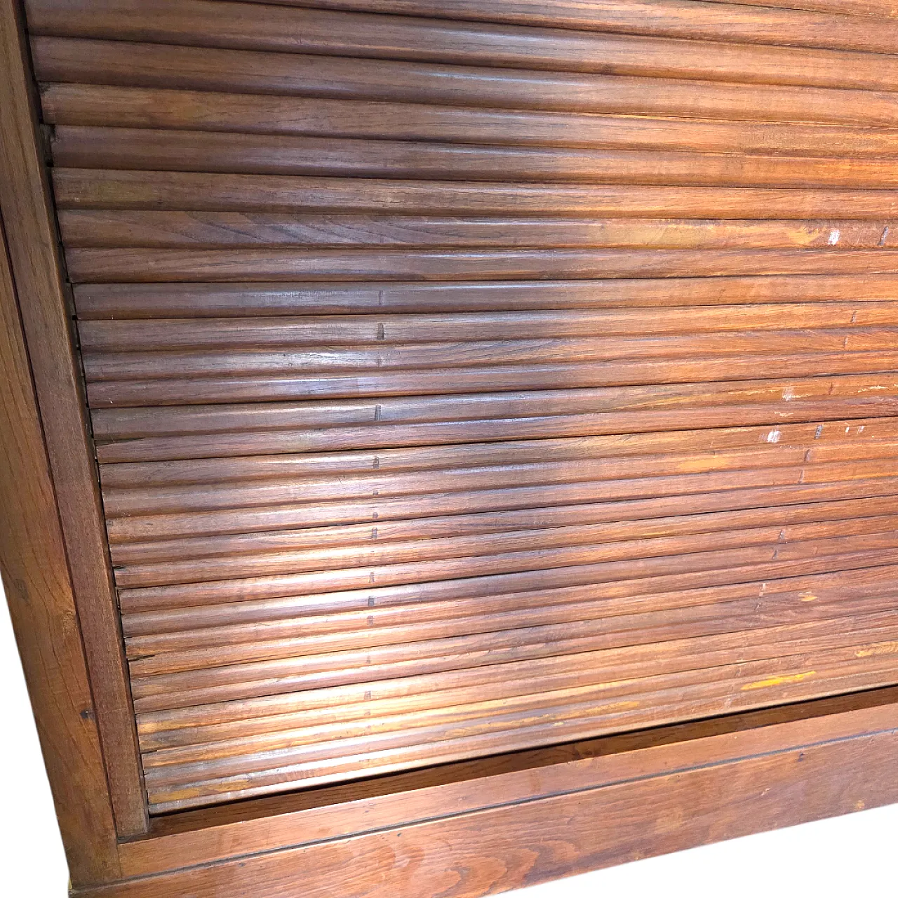 Rolling shutter archive cabinet, early 20th century 21