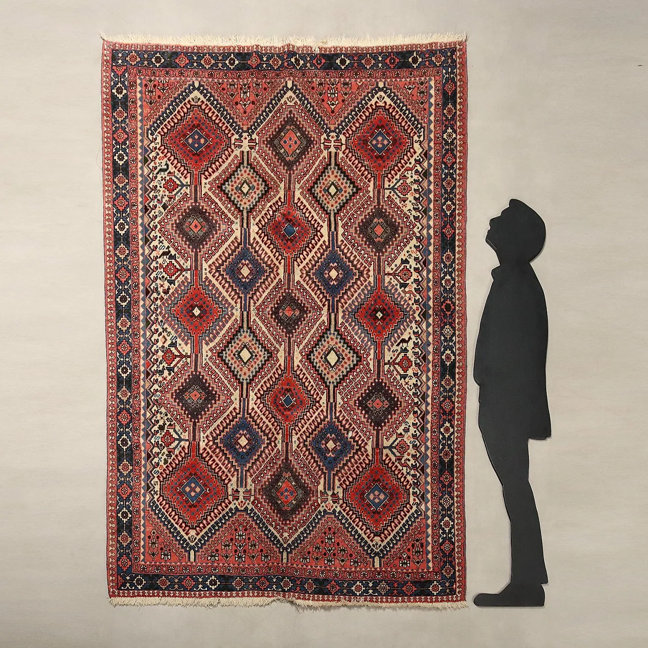 Jalamè rug in wool, 20th century 3