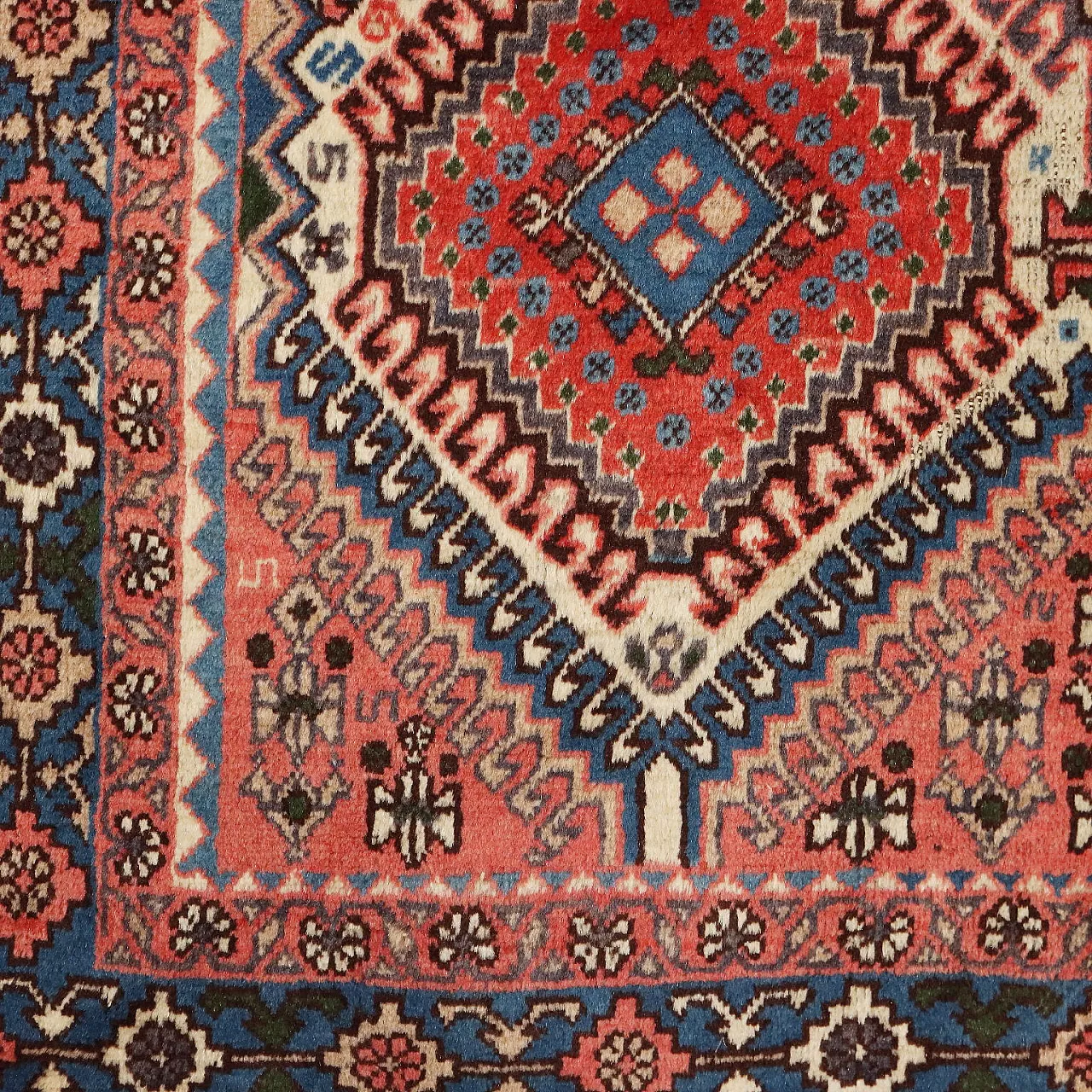 Jalamè rug in wool, 20th century 6