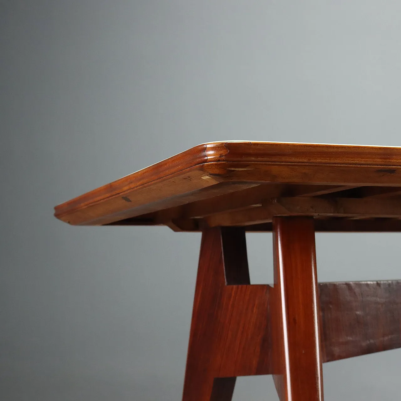 Table with retro-treated glass top, 1950s 6