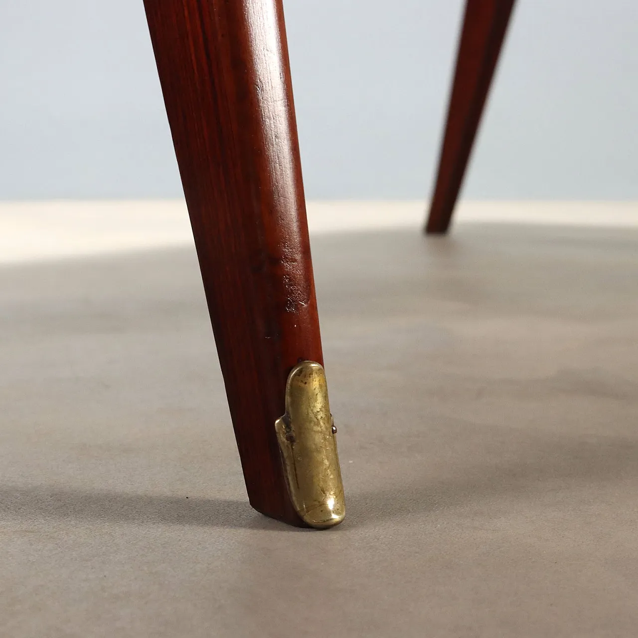 Table with retro-treated glass top, 1950s 8