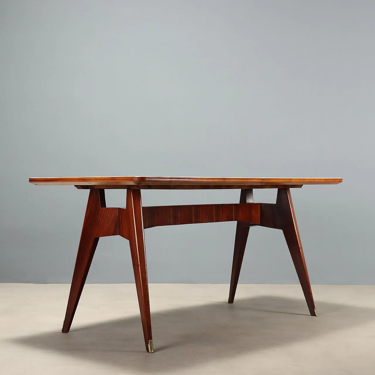 Table with retro-treated glass top, 1950s 10