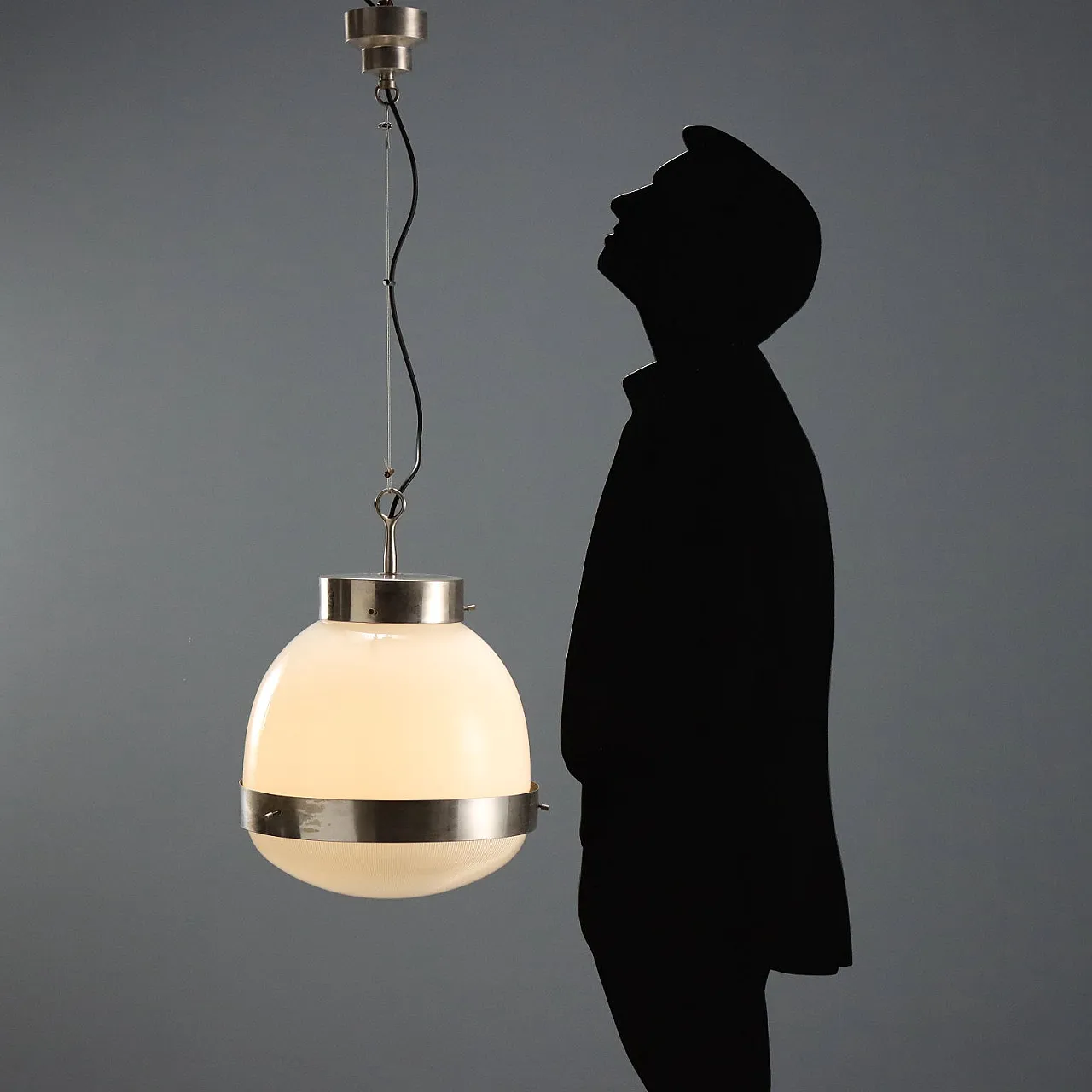 Delta lamp by Sergio Mazza, 20th century 2